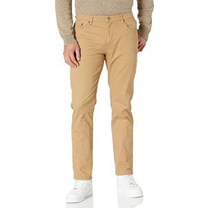 Amazon Essentials Atletisch-fit 5-pocket Stretch Twill Pant Casual, Dark Khaki, 28W x 30L