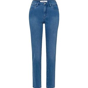 BRAX Mary Five-Pocket-broek voor dames in winterse kwaliteit jeans, blauw (Used Light Blue 27)., 36W x 32L