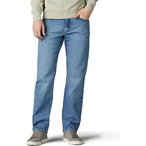 Lee Heren regular fit rechte pijpen jeans, Vintage Steen, 42W / 28L