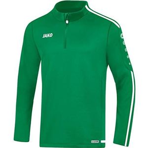 Jako Striker 2.0 Ziptop voor kinderen, sportgroen/wit, 140