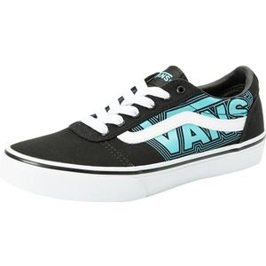 Vans Ward, Sneaker, Glow Neon Blue/Black, 31 EU, Lichtgevend Vans Neon Blauw Zwart, 31 EU