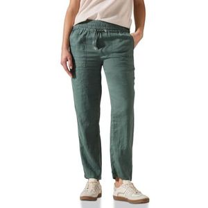 CECIL - Linnen Broek - Zomer - Lichtgewicht - Mid Waist - Slim Legs