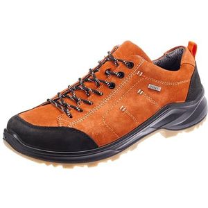 Jomos Heren trekking sneaker, zwart/oranje, 39 EU, zwart, oranje, 39 EU Breed