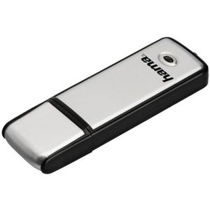 Hama 00104308 USB flash drive 32 GB USB Type-A 2.0 Zwart, Zilver