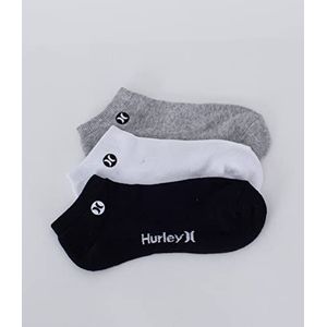 Hurley H2o Dri Low Cut Sock, 3 stuks, heren