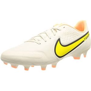 NIKE Tiempo Legend 9 Academy MG Voetbalschoenen voor heren, Phantom Yellow Strike Sunset Glow, 40.5 EU