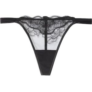 Women'secret 5359631 tanga, dames, standaard zwart, M, standaard zwart, M