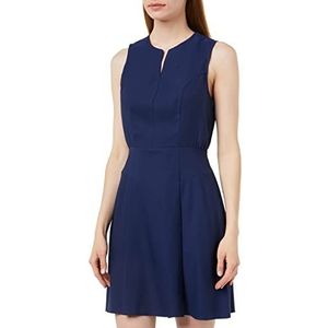 Naf Naf Emelyne R1 cocktailjurk, marineblauw, normaal dames, Navy Blauw, 40