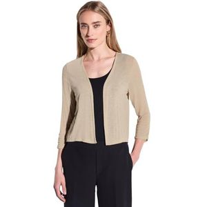 STREET ONE - Shirtjasje Style Suse - Coastal Beige - Met 3/4-mouwen