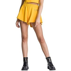 Gianni Kavanagh Yellow Core Shorts voor dames, Red, L