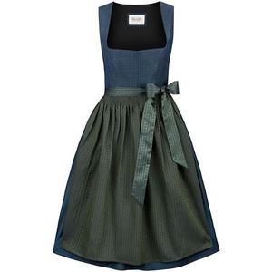 STOCKERPOINT - Dirndl - Blauw - 2-delig - Knielengte - Mouwloos