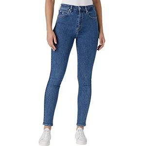 Calvin Klein Jeans Skinny jeans voor dames met hoge taille, Denim medium., 24W x 30L