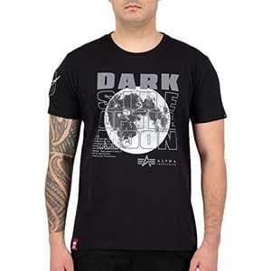Alpha Industries - Dark Side - T-shirt - Zwart - Katoen
