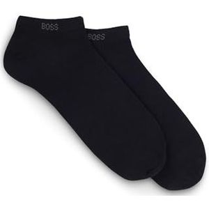 BOSS Heren Sneaker Sokken Business Socks AS Uni CC 2 paar, -001 Black, 47/50 EU