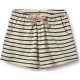 Wheat - Kalle - Korte Broek - 4142 Green Stripe - GOTS Gecertificeerd