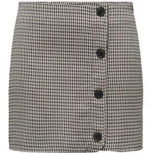 ONLY ONLELIZA-Lettie HW Check Rok TLR, Cloud Dancer/Checks: Tannin & Cornet Blue & Night Sky & Peat, 38