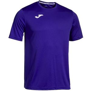 Joma Sport-T-shirt met korte mouwen voor heren, licht en ademend, ideaal voor alle sporten, Combi 8XS-7XS- lila