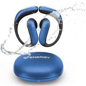 Energy Sistem PulseFit Bluetooth hoofdtelefoon (True Wireless, Bluetooth 5.4, Securefit, video-audio no delay, 22 uur batterijduur, IPX5 waterdicht, gerecyclede kunststof GRS)