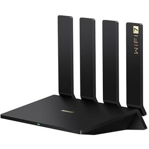 HUAWEI WiFi BE3 Pro, 3,6 Gbps dual band Wi-Fi 7, slimme antenne, 2x2,5GE+2xGE, eenvoudig in te stellen, gevisualiseerde wifidiagnose, ouderlijk toezicht, exclusief bij Amazon, 30 maanden garantie