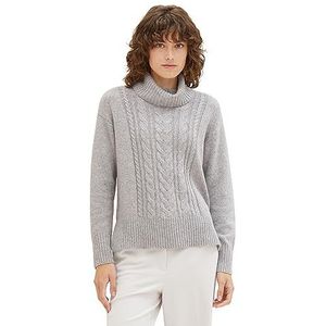 TOM TAILOR Damestrui, 21373 - Medium Silver Grey Melange, XXL