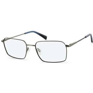 Hero Brilmontuur (model HRO-4311-C2-54) voor heren, vierkant, gemaakt van metaal (inclusief brillenkoker)