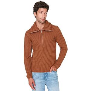 Trendyol Sweater Regular, BRON, L