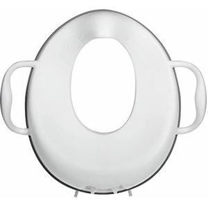 Dr. Talbot's Nuby - Toiletverkleiner met handgrepen en spatbescherming - Geschikt voor meeste toiletten - Voor kinderen - Toilettrainer, WC-bril verkleiner