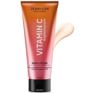 Jean & Len Body Lotion Vitamine C, met Superox C™ AF uit kakadu-pruim & vitamine E, zorgt voor een stralende huid & een egalere teint, zonder parabenen & siliconen, veganistisch, 200 ml