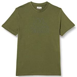 Kappa T-shirt Cremy Tee groen 4XL