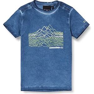 CMP - Stretch T-shirt - Felgekleurd - Voor Kinderen - Met Avontuurlijke Print
