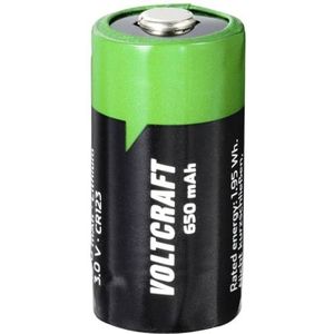 VOLTCRAFT Oplaadbare Batterij - CR123 - Lithium - 650 mAh