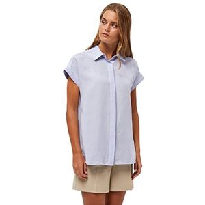 Minus Damen Savi Tencel-Tunika 5016 Ibiza blue 42