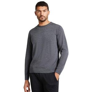 Gebreide Trui - Donkergrijs - Merinowol - Regular Fit