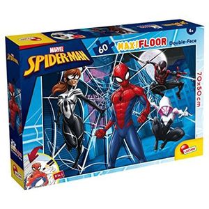 Lisciani Games Marvel Puzzel DF Maxi Floor 60 Spiderman, 99757