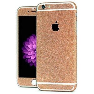 Shot Case - Sticker voor iPhone 6 / 6S Plus, Integral Apple Bling Glitter Strass Diamant voor/achter (kleur goud)