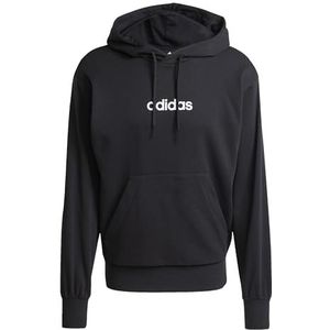 ADIDAS - Hoodie Essentials Linear - Zwart - Katoen