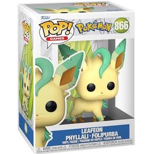 Funko POP! Games: Pokemon - Leafeon - Vinylfiguur om te verzamelen - Cadeau-idee - Officiële Merchandise - Speelgoed voor kinderen en volwassenen - Fans van videogames - Modelfiguur voor verzamelaars