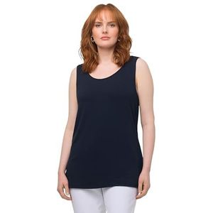 Ulla Popken dames rh top, Middernachts blauw, 42-44