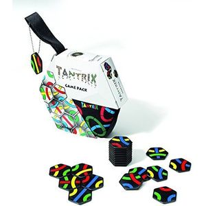 Tantrix 53001 Game Pack strategiespel en puzzel, zwarte speelstenen