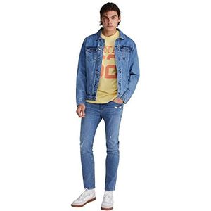 Springfield jeans, middelblauw, regular voor heren, Medium Blauw, 32