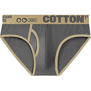 Mode katoen mannen hygroscopisch ondergoed Mannen katoen regelmatig ondergoed Korte been comfortabel ademend ondergoed