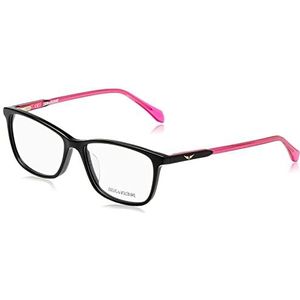 ZADIG&VOLTAIRE VZV293 bril, glanzend zwart, 52 voor dames, Zwart