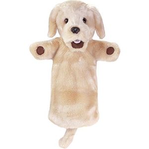 The Puppet Company PC006016 Labrador Handpop, geel