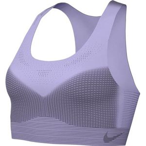 Nike Dames sportbeha Swsh Flyknit Bra, Lilac Bloom/Daybreak/Black, DQ5119-512, SC-E
