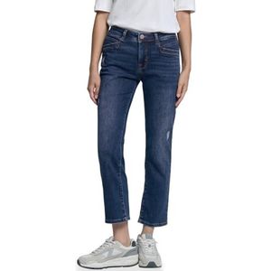 Street One Studio Dames Straight Legs jeans in Blauw, in size: 26