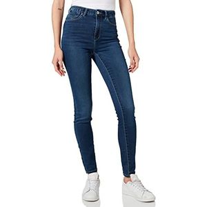 ONLY Dames Jeans, donkerblauw (dark blue denim), XS