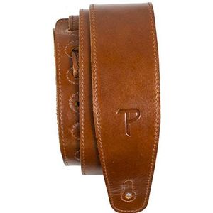 Perri's Leathers Ltd. - Gitaarband - The Africa Collection - Tan - Verstelbaar - Voor Akoestische/Bas/Elektrische Gitaren - Made in Canada (AFR25-6873)