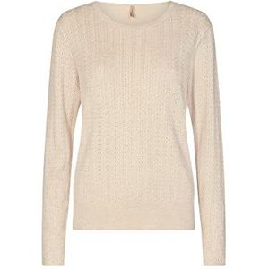 SOYACONCEPT Damestrui Sweater, Crèam melange, S