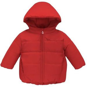 Pinokio Baby Jongens Winter en Toddler Down Jacket, Rood W23, 74 cm
