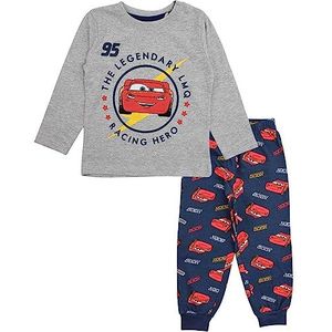Disney Pyjama van katoen, motief: Cars, Grijs, 8 Jaren